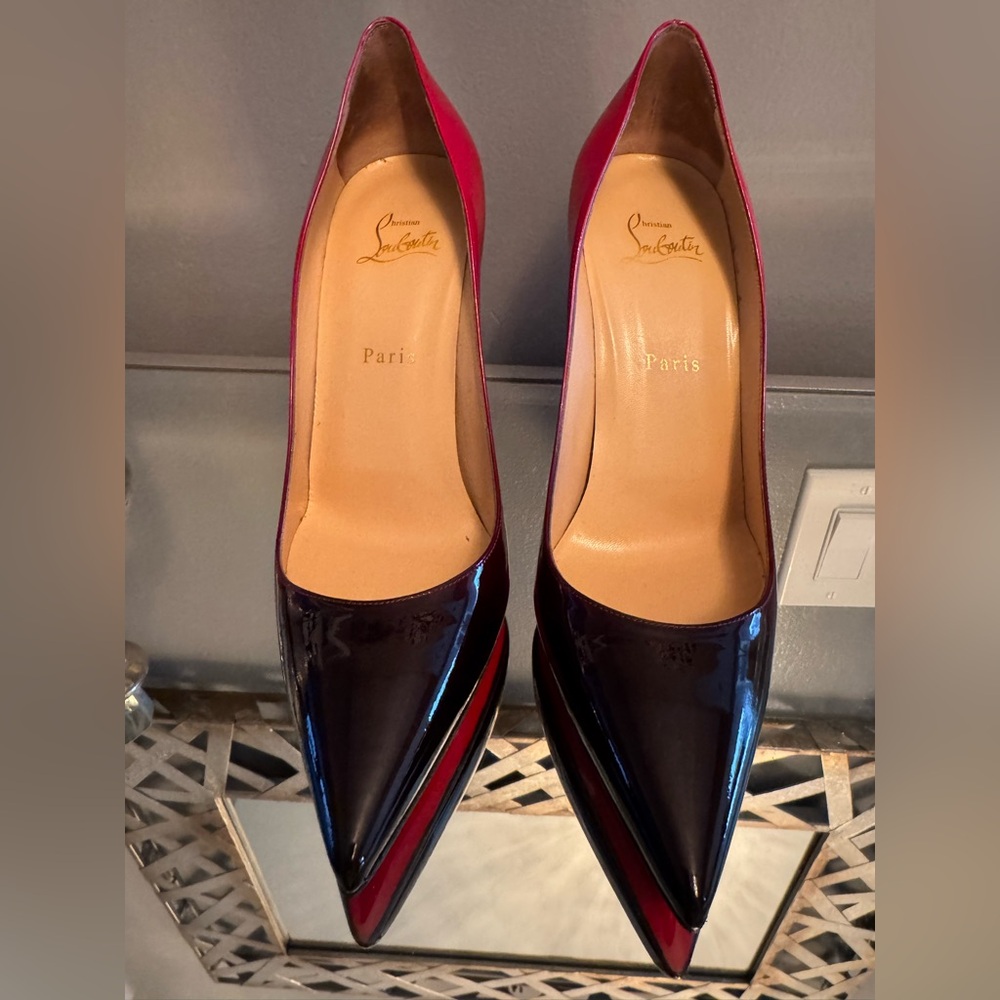 Christian Louboutin Décolleté Patent Degrade